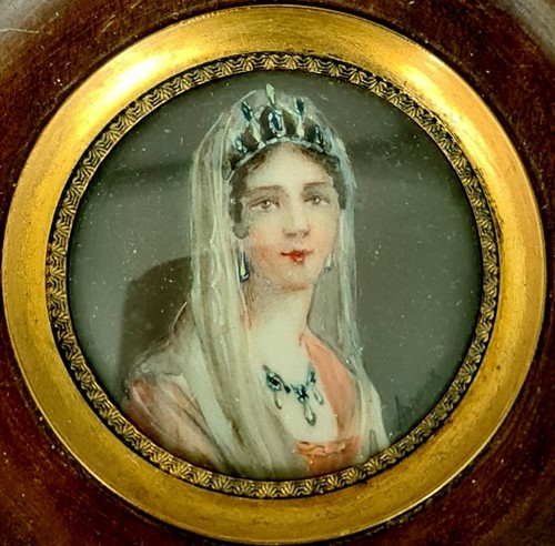 B0513 miniature portrait - b0513,