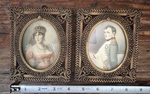Antique miniature portrait - antique,