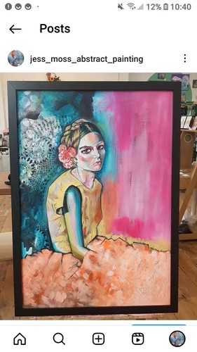 Original painting josephine - original,