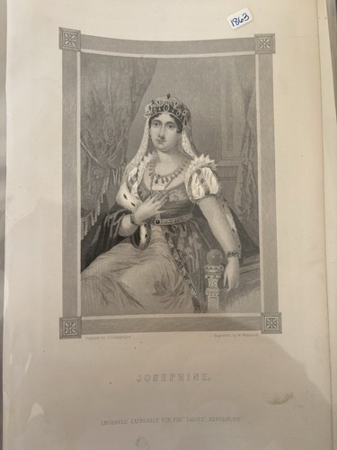 Historical print josephine - historical,