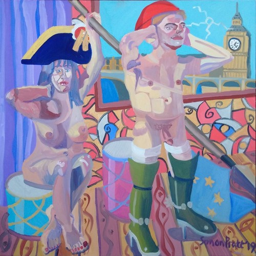 History oil painting