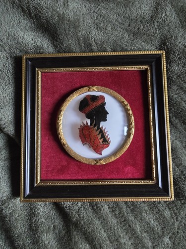 Antique portrait silhouette - antique, portrait-silhouette