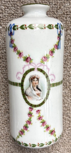 Antique german porcelain bud - porcelain,