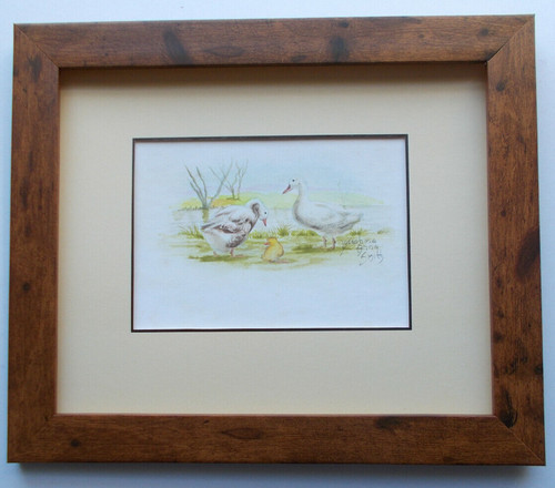 Original watercolour signed - original,